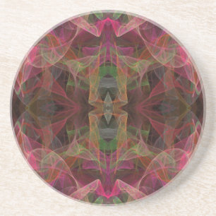 Misc Series-28---Pink Coaster 1 of   colours