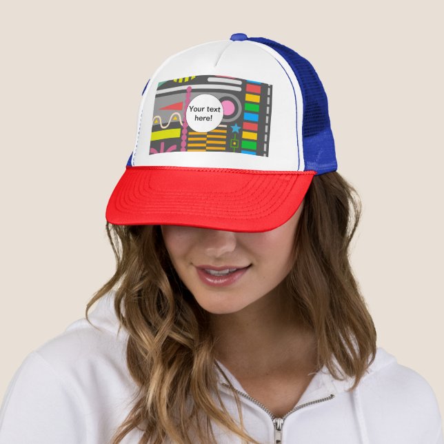 Misc shapes trucker hat (In Situ)