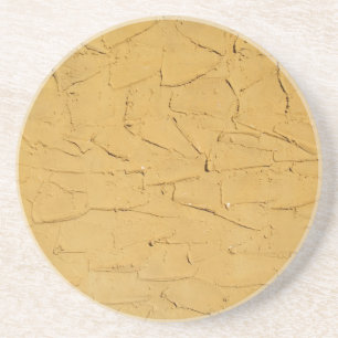 Misc. Stucco Series--Yellow Coaster--1 of Colours Coaster