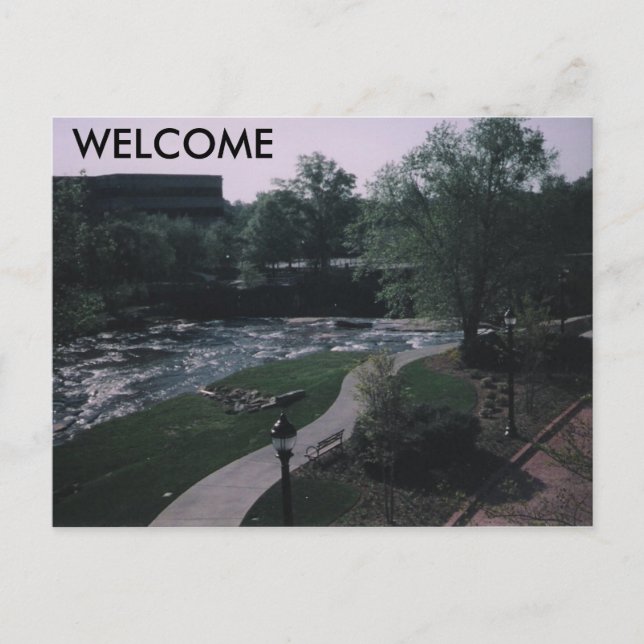 misc, WELCOME Postcard (Front)