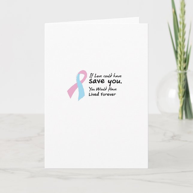 Miscarriage Awareness Remembering Our Babies Card (Front)