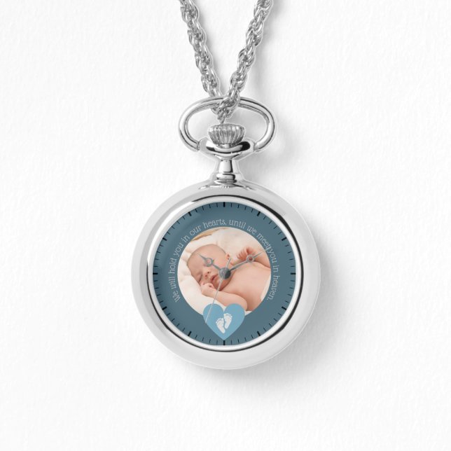 Miscarriage, Baby Loss Infant Memorial Watch (Front)