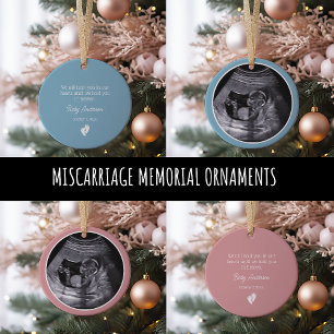 Miscarriage / Baby Loss Memorial Christmas Ceramic Tree Decoration