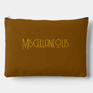 Miscellaneous Brown  Accessory Pouch