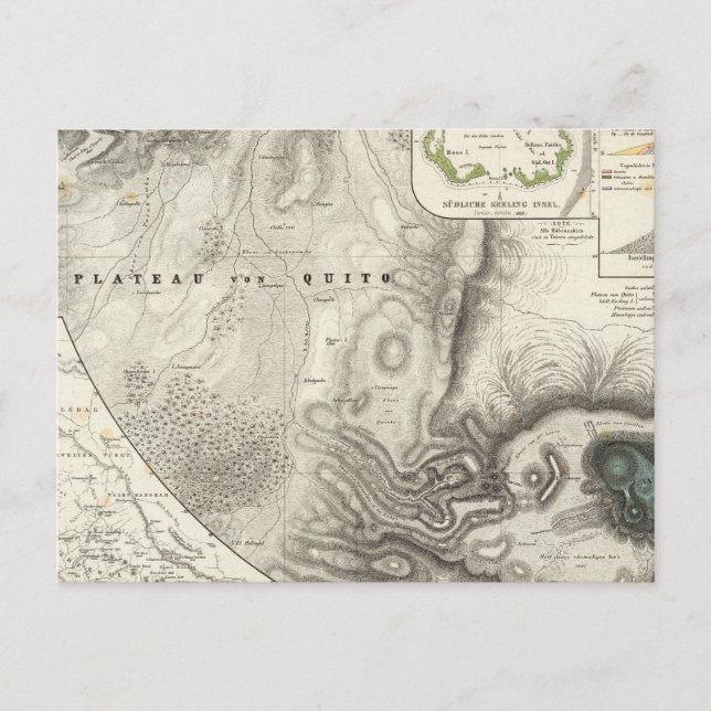 Miscellaneous geological maps postcard (Front)