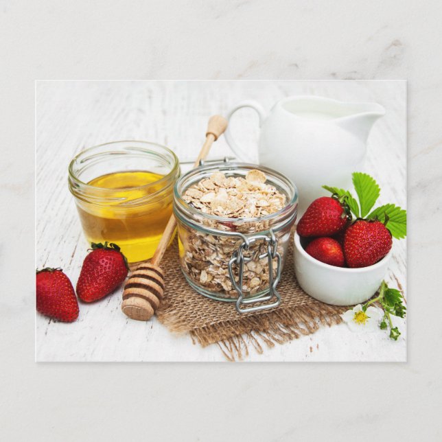 Miscellaneous - Muesli With Berries Six Postcard (Front)