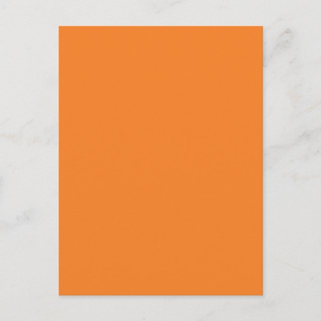 Miscellaneous - Princeton Orange Pattern Postcard (Front)
