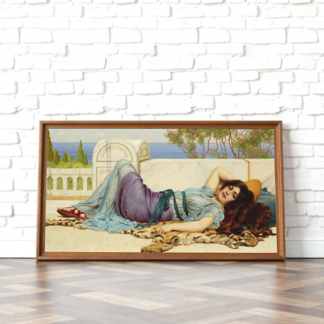 Mischief and Repose by John Godward Photo Print (Creator Uploaded)