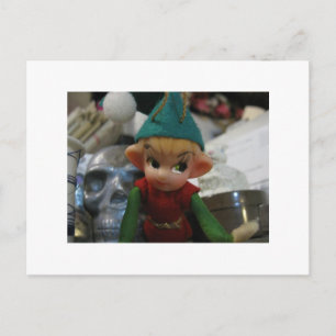 Mischief in the sewing room... postcard