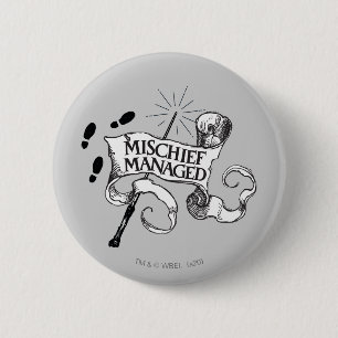 Mischief Managed 6 Cm Round Badge