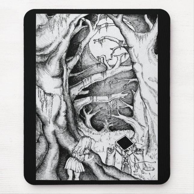 Mischievious Clickings Mouse Mat (Front)