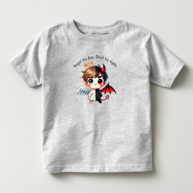 Mischievous Boy Toddler T-Shirt (Front)