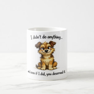 Mischievous Dog Mug