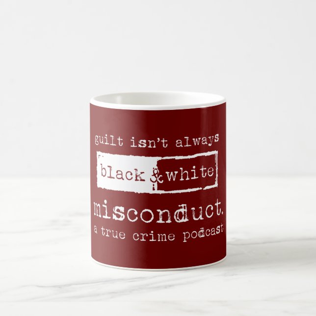 misconduct. Official 11oz Mug (Center)
