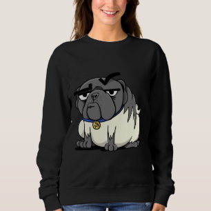 Miserable Mister Max the Pug Classic T-Shirt 876 Sweatshirt
