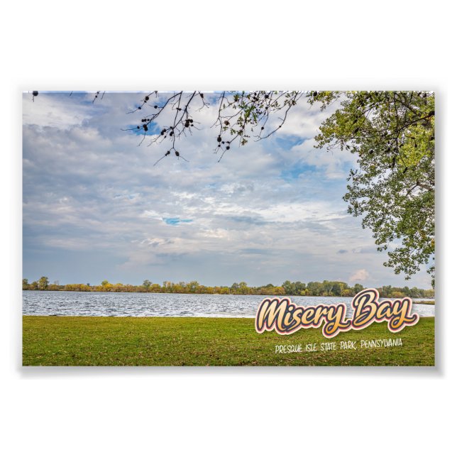 Misery Bay Presque Isle State Park Pennsylvania Photo Print (Front)
