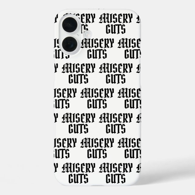 Misery Guts Case-Mate iPhone Case (Back)