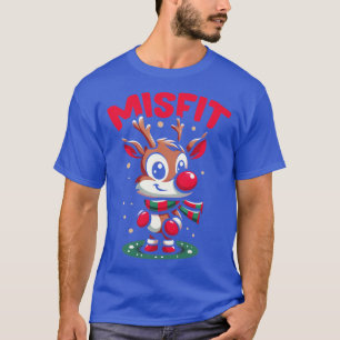 Misfit Reindeer Rudolph the RedNosed T-Shirt