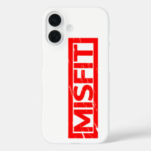 Misfit Stamp iPhone 16 Case