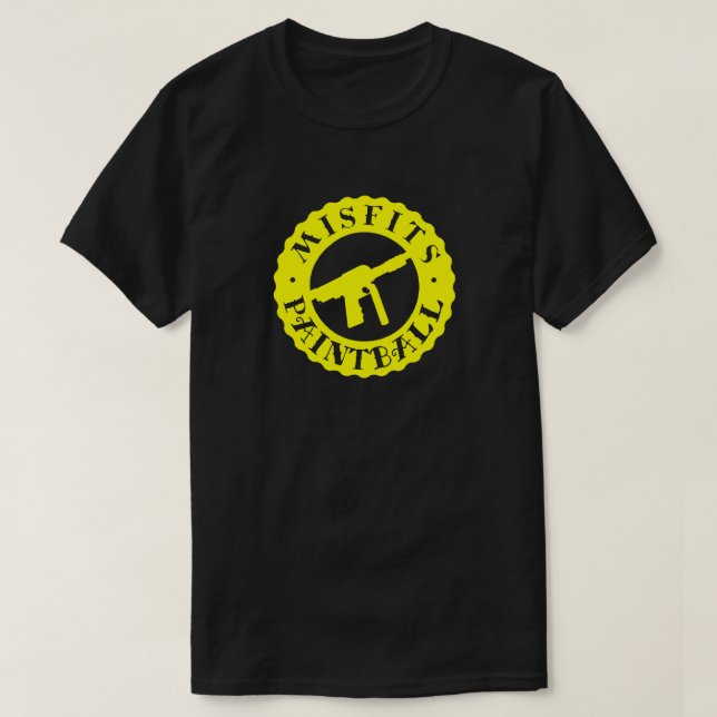 MISFITS PAINTBALL T-Shirt (Design Front)