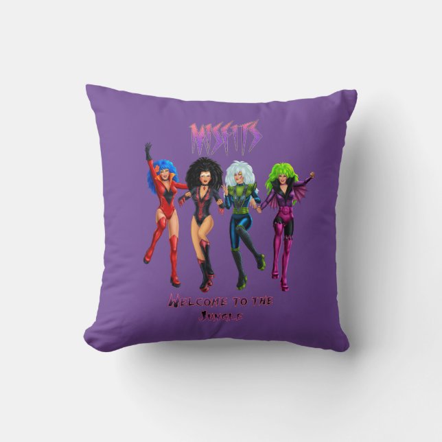 Misfits - Welcome to the Jungle Coussin décoratif Cushion (Front)