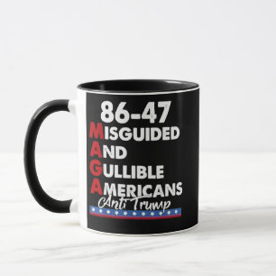 Misguided And Gullible Americans 86-47 Mug