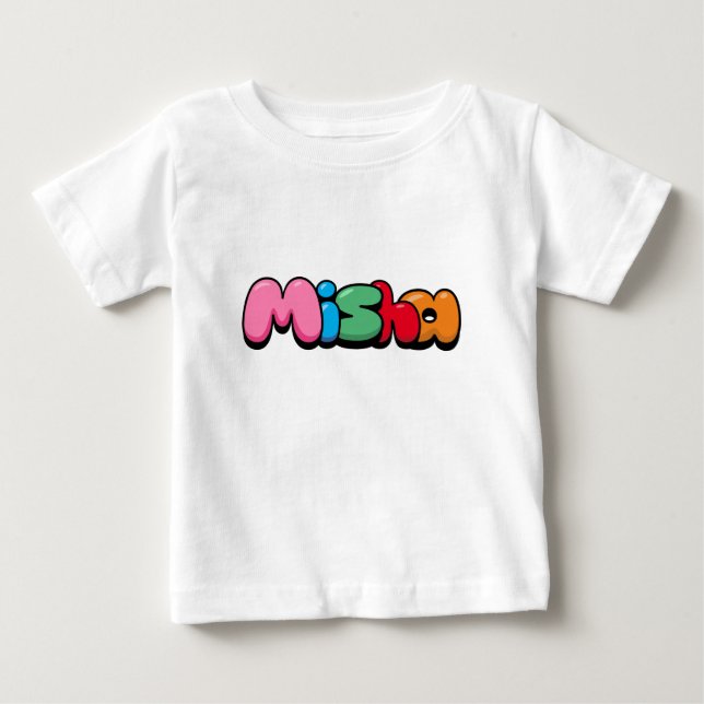 Misha Baby T-Shirt (Front)