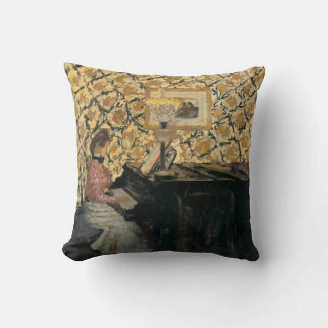Misia at the Piano Cushion (Front)
