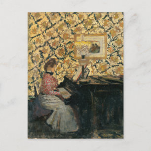Misia at the Piano Postcard