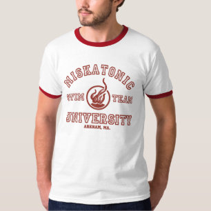Miskatonic Swim Team Ringer T-shirt