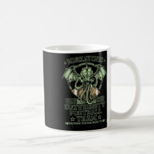 Miskatonic University 1690 Football Team Cthulhu M Coffee Mug