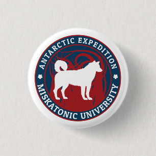 Miskatonic University Antarctic Expedition 3 Cm Round Badge
