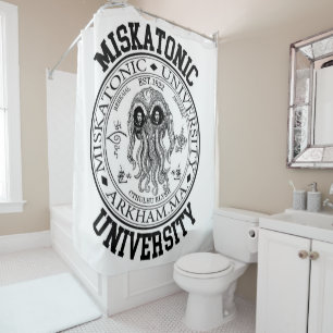 Miskatonic University CTHULHU HP LOVECRAFT SC Shower Curtain