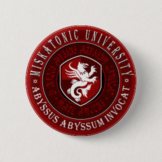 Miskatonic University Great Seal - Button