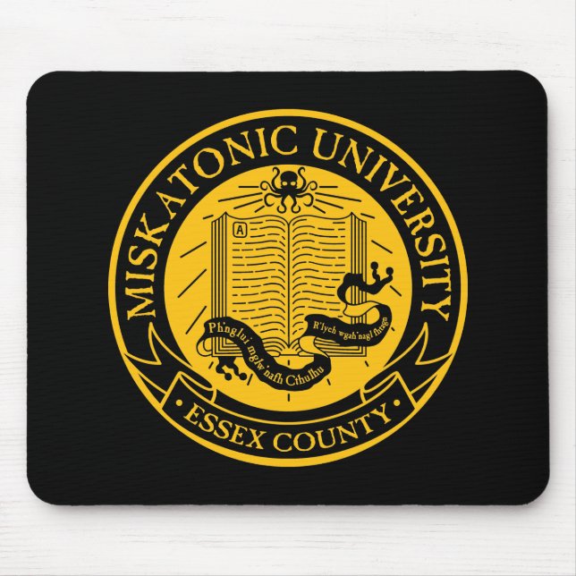 Miskatonic University Mouse Mat (Front)