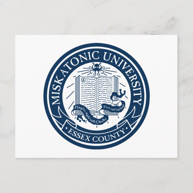 Miskatonic University Postcard (Front)