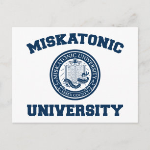Miskatonic University Postcard