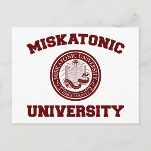 Miskatonic University Postcard
