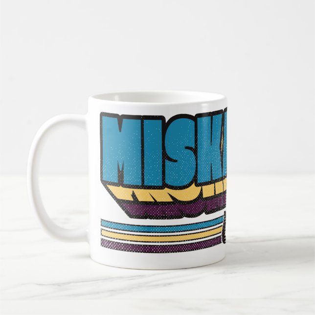 Miskatonic University Retro Label Coffee Mug (Left)