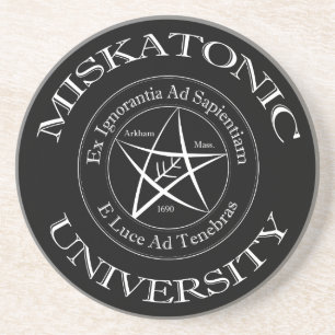 Miskatonic University Sandstone Coaster