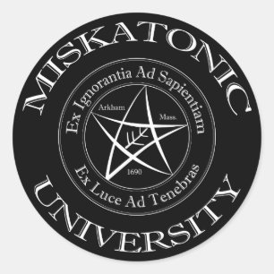 Miskatonic University Sticker