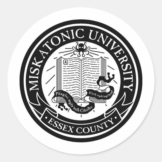 Miskatonic University Sticker (Front)