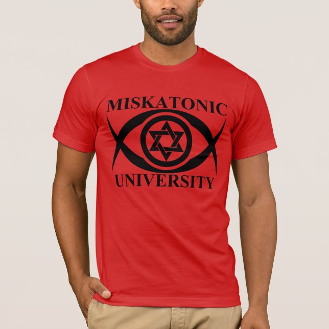 MISKATONIC UNIVERSITY T-Shirt (Front)