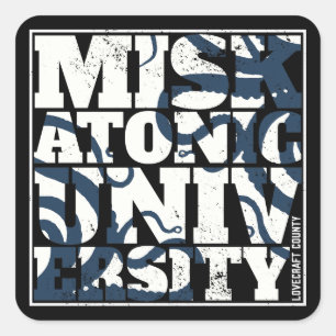 Miskatonic University Tentacles Lovecraftian Square Sticker