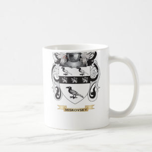 Miskovsky Coat of Arms (Family Crest) Coffee Mug