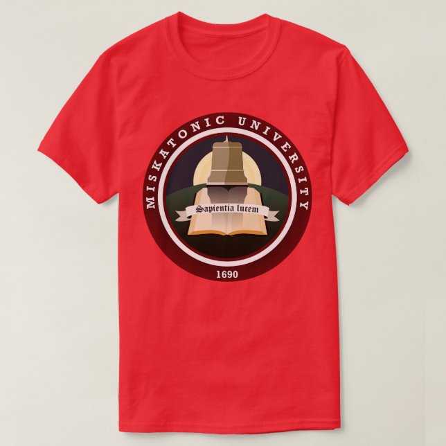 Misktatonic University T-Shirt (Design Front)