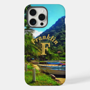 Mismaloya Boats on The River 0350 iPhone 15 Pro Max Case