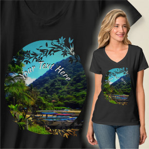 Mismaloya Boats on The River 0350  T-Shirt