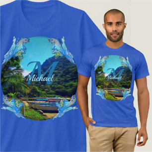 Mismaloya Boats on The River 0350 T-Shirt