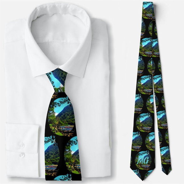 Mismaloya Boats on The River 0350 Tie (Creator Uploaded)